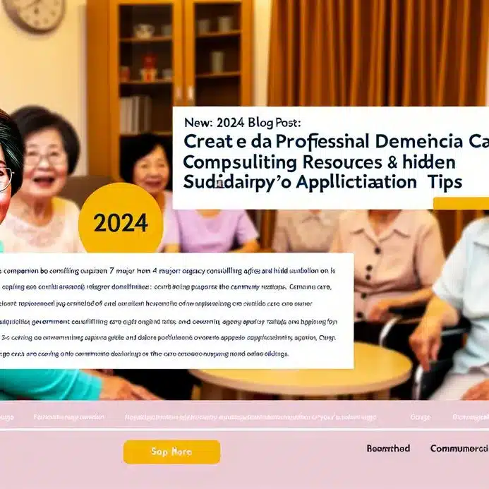 2024新北汐止失智症照護全攻略：7大諮詢資源比較＋隱藏補助申請技巧